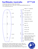 8' 7" Longboard