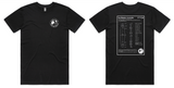 Surfblanks S/Sleeve T-Shirt 9'7" Diagram
