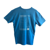Surfblanks S/Sleeve T-Shirt 9'8" Diagram